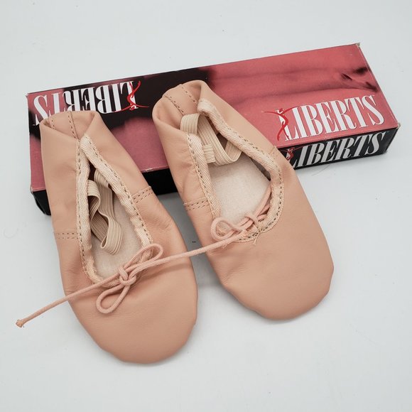Liberts Other - Liberts Pink Leather Child Ballet Shoes Toddler Girl Size 9.5 In Box Never Worn
